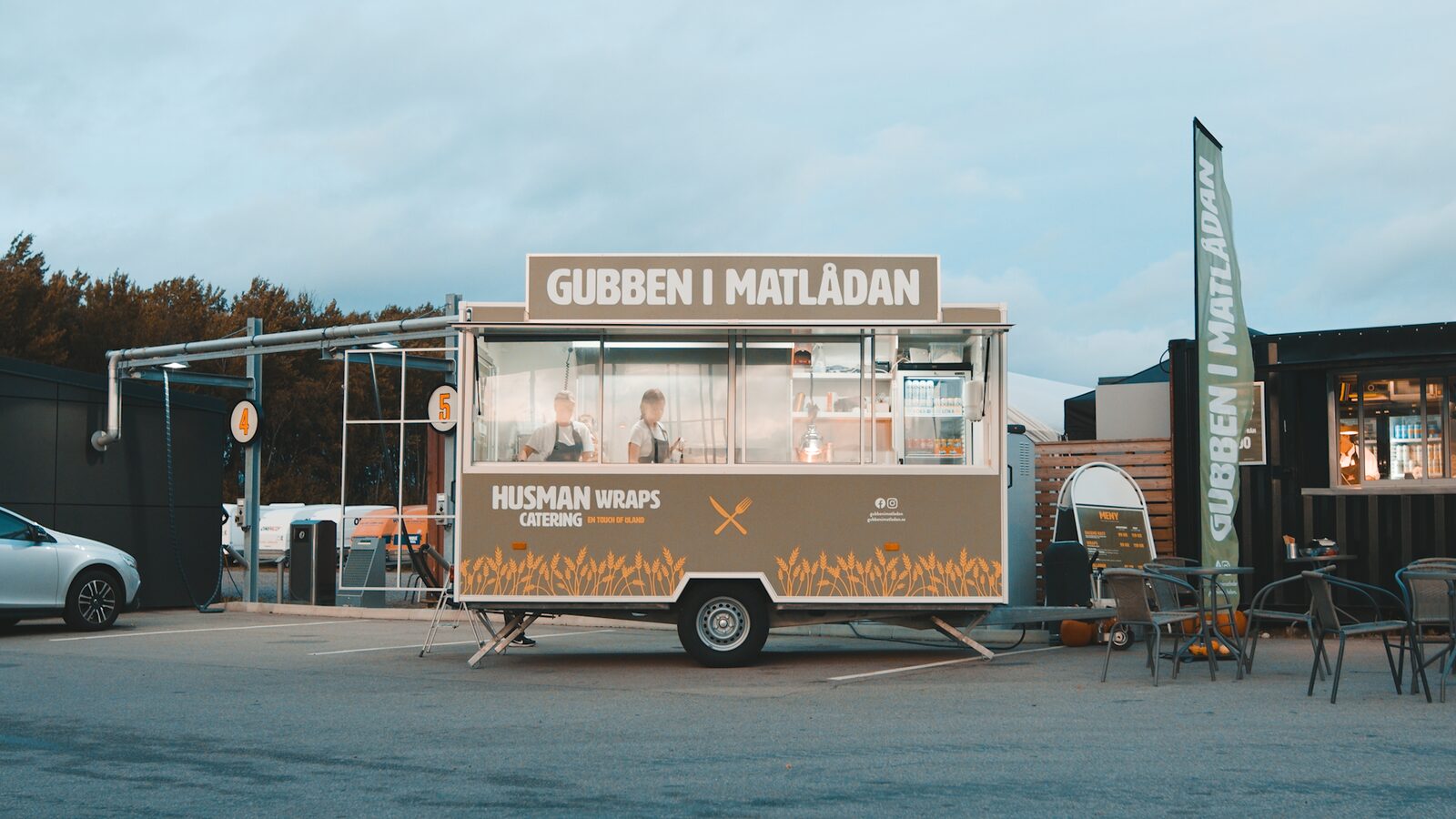 Gubben i Matlådans gröna matvagn